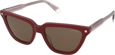 Produktbild von Polaroid PLD 4157/S/X Burgundy 55/16/145 Damen Sonnenbrillen