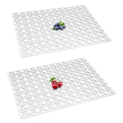 Zdjęcie produktu dla Omgoods - Mata ochronna do zlewozmywaka, 30 x 40 cm, przezroczysta
