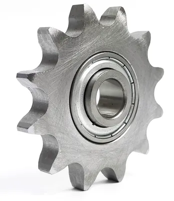 Obrázok produktu pre Reťazové koleso 12B-1 Z=12 s ložiskom Ozdowski – priemer: 19,05 mm (3/4″)