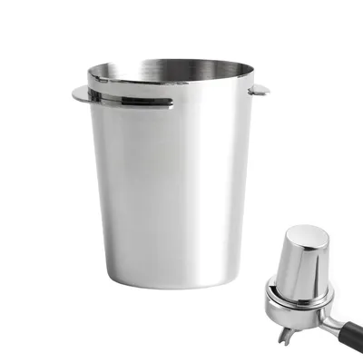 Produktbild von Kaffeedosierbecher 58 mm, 304 Edelstahl Espressodosierbecher Espressomaschinenzubehör