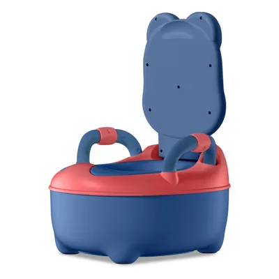 Produktbild von Sessamen-LP Töpfchen Toilettensitz Kinder Baby Potty Kindertoilette Tragbarer Toilettentrainer Kinderklo WC für Mädchen Junge, Blau