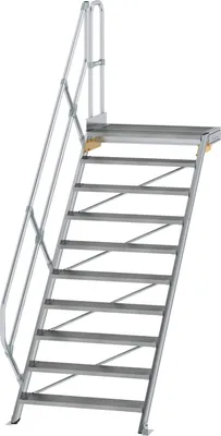 Immagine prodotto di Scala in alluminio con piattaforma a 45° 300470