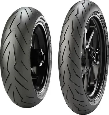 Obrázok produktu pre Pár pneumatík PIRELLI 120/70-17 58S + 110/70-17 54S DIABLO ROSSO SPORT
