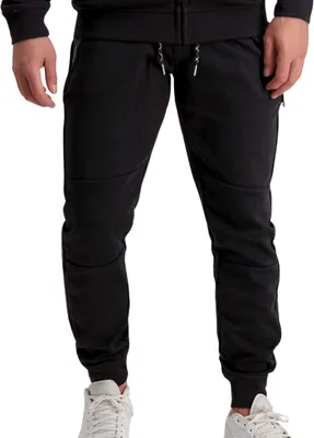 Produktbild von Herren Jogginghose mit elastischem Bund, Kordelzug und Reißverschlusstaschen, weich