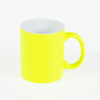 Produktbild von craftcut® Sublimationstasse NEON-YELLOW - 11 oz/330 ml