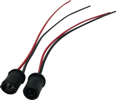 Produktbild von 2x T10 Birne Stecker Reparatur WEIBLICH W5W Standlicht Glas Sockel Fassung