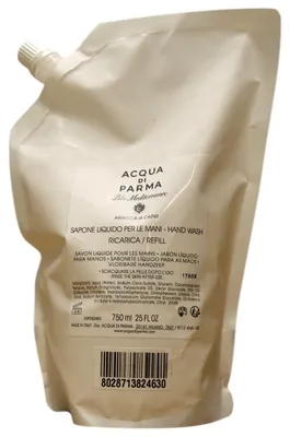 Zdjęcie produktu dla Acqua di Parma, Blu Mediterraneo - Arancia di Capri, płyn do mycia rąk, opakowanie uzupełniające, 750 ml