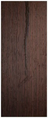 Produktbild von Wallario Premium Glasbild, freischwebende Optik, kräftige Farben, Größe 125 x 50 cm Motiv Holz-Optik Textur dunkelbraunes Holz