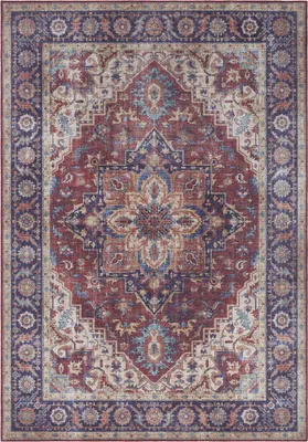 Obrázek produktu pro 80x200 cm Kusový koberec Asmar 104000 Plum/Red