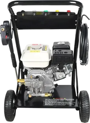 Produktbild von Benzin-Hochdruckreiniger - 4‑Takt - 7,5 PS - 2200 psi - 3400 U/min - Flächenreiniger inklusive - CE