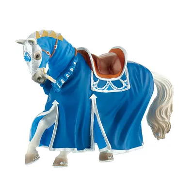 Immagine prodotto di Bullyland 80769 - Figura, cavallo da esposizione, blu in plastica 4007176807699