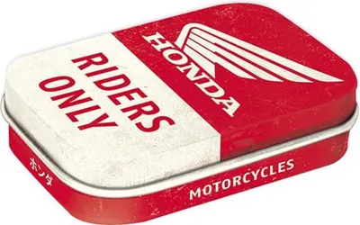 Produktbild von Nostalgic-Art - Pillendose - Honda MC - Riders Only