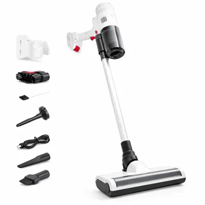 Produktbild von GOLDSTERN-TECH Akku-Stielstaubsauger 2-in-1 Akku-Staubsauger mit HEPA-Filter und 30 Min Laufzeit