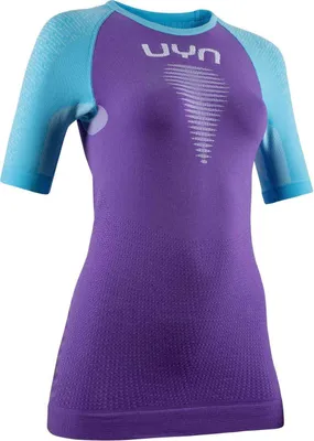 Produktbild von UYN Marathon Laufshirt Damen deep lavander/river blue/white XS