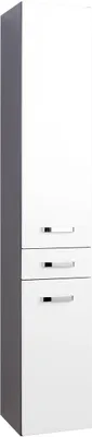 Produktbild von Hochschrank Badschrank Seitenschrank Schrank Badmöbel Holzschrank "Bologna II"