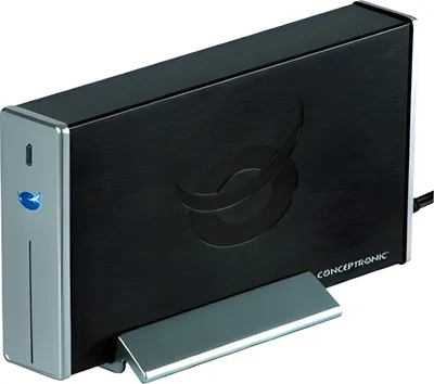 Immagine prodotto di Conceptronic Grab'n'Go CHD3SU - Speichergehäuse - 3.5" (8.9 cm) - SATA 3Gb/s - USB 2.0 (CHD3SU)