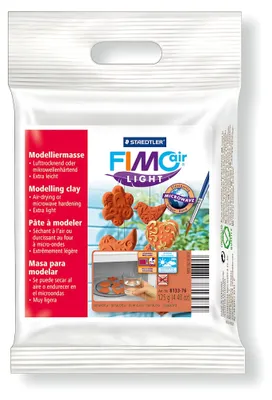 Produktbild von Staedtler FIMO air light 8133, Modellierton, Terrakotta, Erwachsener, 1 Stück(e), 1 Farben, 24 h