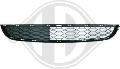 Produktbild von DIEDERICHS Lüftungsgitter Grill Stoßfänger für RENAULT TWINGO II (CN0) Schwarz