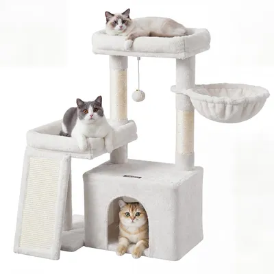 Productafbeelding van Feandrea kraboom, kattenboom met krabpalen, helling, kattenkraboom, 2 grote
