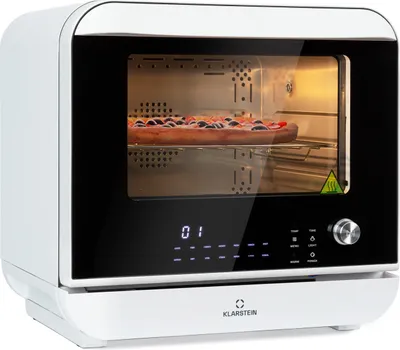 Produktbild von Klarstein Vita Pro, horkovzdušná fritéza, vaření v páře, 18 l, 2450 W, 14 programů, nádržka na vodu 800 ml