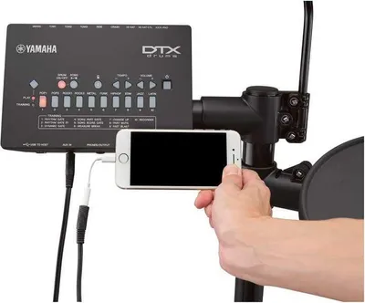 Obrázek produktu pro Yamaha DTX432K, Sada bubnů, Crash, Hi-hat, Kick, Ride, Vířivý buben, Tom, USB Typ B, 5 W, 269 x 39 x 147 mm, 500 g