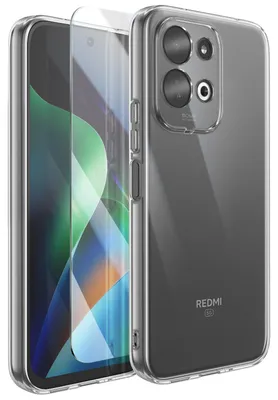 Produktbild von Mayaxess, Schutz-Set für Redmi 17 mit Hülle und Panzerglas, Transparent