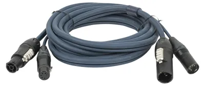 Productafbeelding van Cavo Hybrid FP-14 - PowerCON True1 & 5-polige XLR-connector - 3 meter