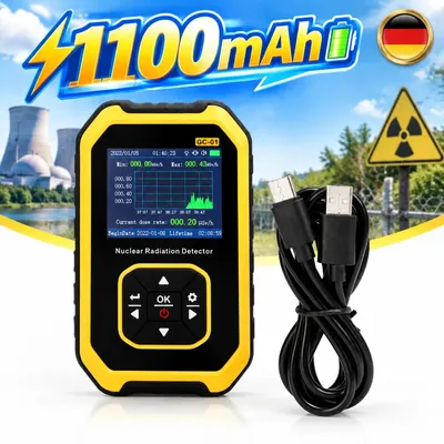 Produktbild von Geigerzähler Strahlenmessgerät Radioaktivität messen Dosimeter mit ? DE