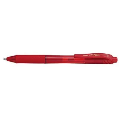 Image de Pentel BL107-BX Roller à encre liquide gel EnerGel-X rouge