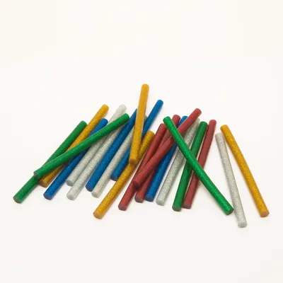 Obrázok produktu pre Tavná náplň do lepiacej pištole - 7 mm - glitrová 20 ks / balenie
