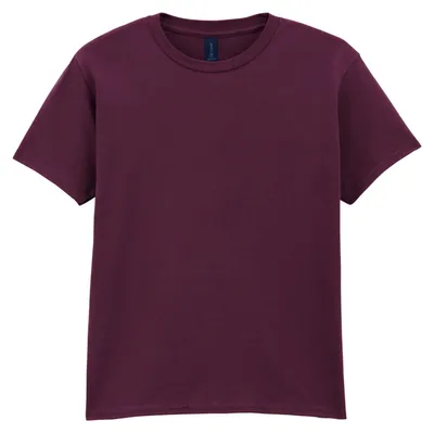 Image de Gildan - T-shirt « Softstyle » pour enfants LT1734 (6-9 ans) (bordeaux)