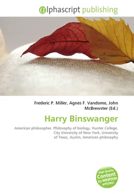 Produktbild von Harry Binswanger