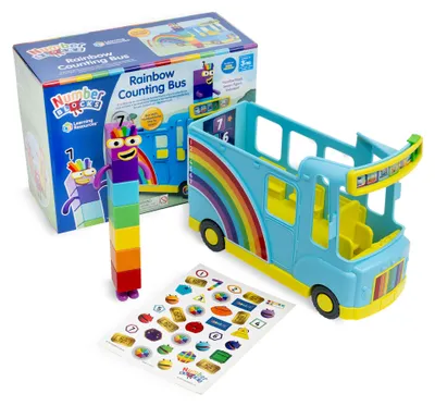 Image de Learning Resources Spielzeug Numberblocks Rainbow Counting Bus interaktiv