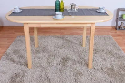 Produktbild von Esstisch Esszimmertisch 75x150 cm Kiefer massiv, Farbe: Natur