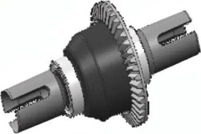 Produktbild von Amewi ET1048 Differential Set AM10T