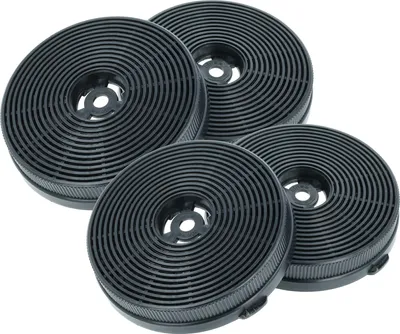 Produktbild von vhbw 4x Aktivkohlefilter Ersatz für PKM CF155 für Dunstabzugshaube - 13,3 cm