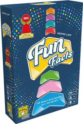 Produktbild von Repos Production Fun Facts (DE), Kartenspiel, Party, 8 Jahr(e), 30 min