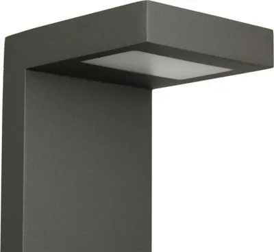 Produktbild von Gartenleuchte, Lichtmast, 78 cm, LED, 10W, dunkelgrau, IP54, SU-MA KR-780