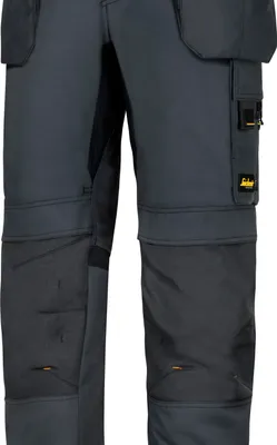Produktbild von Snickers AllroundWork Arbeitshose m. Holstertaschen, EN 14404 Schwarz-152