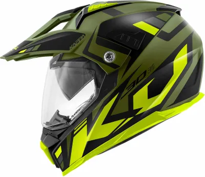 Obrázek produktu pro Kappa KV30 Grayer matná vojenská zelená černá žlutá XL