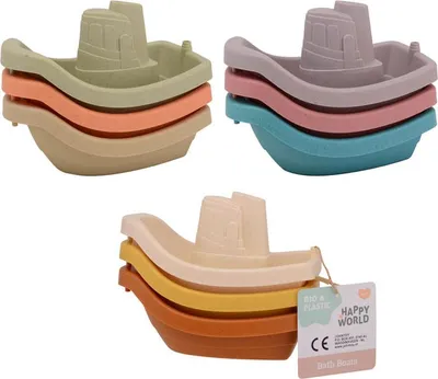 Image de Johntoy Happy World Bathboots 3pcs