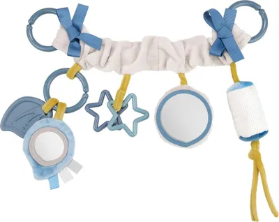 Produktbild von Pastel Friends Grauer Kinderwagen-Aufhänger, Canpol