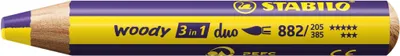 Produktbild von STABILO Multitalentstift woody 3 in 1 duo gelb/violett