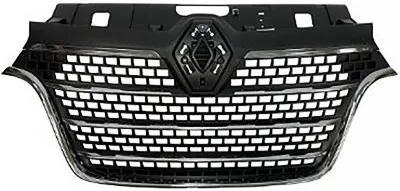 Produktbild von DIEDERICHS 4487240 Kühlergrill Frontgrill für RENAULT MASTER III Kasten (FV) Schwarz Chrom/Schwarz