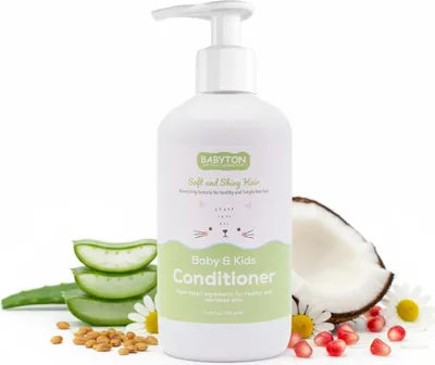 Produktbild von Babyton Baby & Kids Conditioner 250ml | Sanft, Nährend, Bio & Vegan