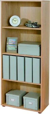 Produktbild von Jovencan - Bücherregal, 60x30x145h cm Beige, 3 Regalböden