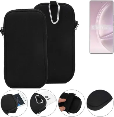 Produktbild von K-S-Trade Neopren-Hülle Handyhülle kompatibel mit Infinix Zero 40 5G Schutzhülle Neoprenhülle Sleeve Schutz-Hülle Gürtel Tasche Case Holster