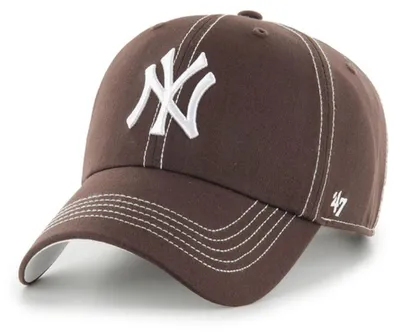 Produktbild von '47 Brand Cap MLB New York Yankees Contrast Stitch '47 CLEAN UP Brown