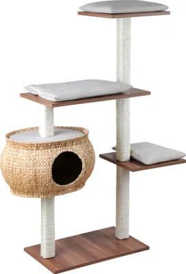 Produktbild von Silvio Design Katzenboy Cosy, Eichedekor, Kissen Sand, 21697100