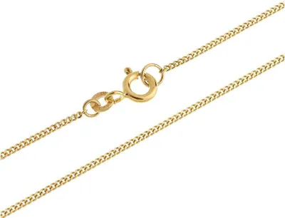 Produktbild von SILBERKETTEN STORE Panzerkette 1,2mm - echt 333 Gold, Länge wählbar von 38-90cm - 38cm